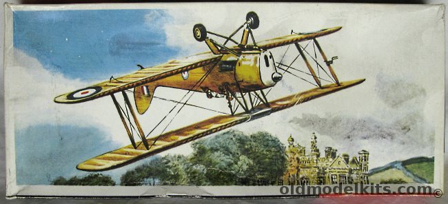 SMER 1/48 De Havilland DH-82 Tiger Moth - (ex Aurora), 111 plastic model kit